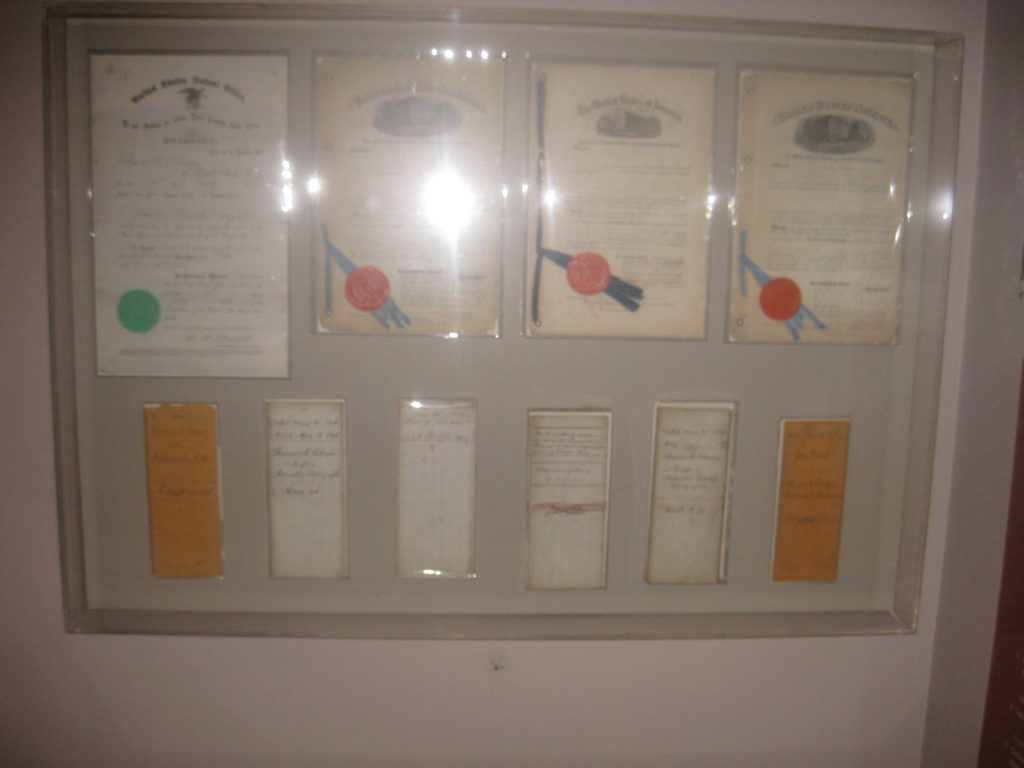 National Museum of American History Patents