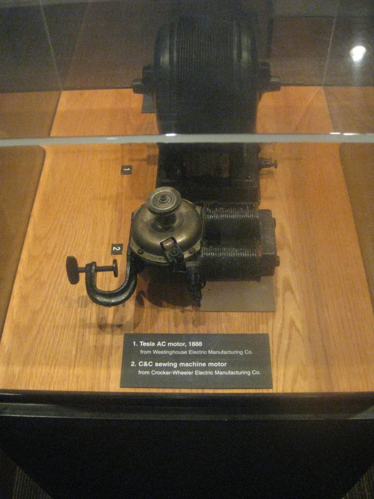 National Museum of American History Tesla AC Motor