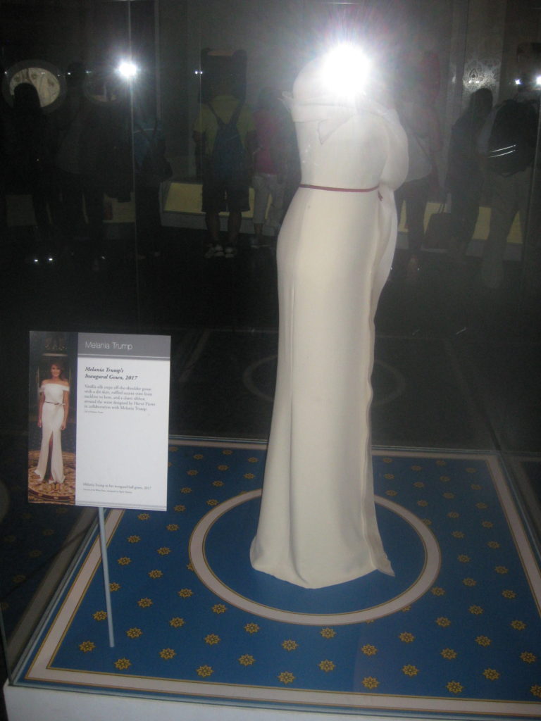 National Museum of American History Melania Trump Dress