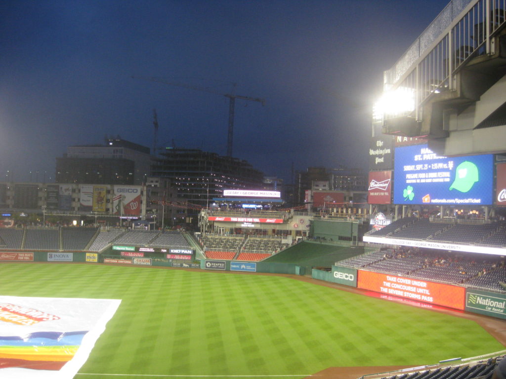 IMG 3122 1024x768 - Postponed Chicago Cubs vs. Washington Nationals at Nationals Park Game