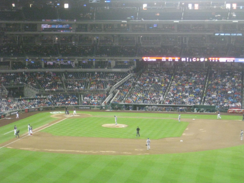 IMG 3124 1024x768 - Postponed Chicago Cubs vs. Washington Nationals at Nationals Park Game