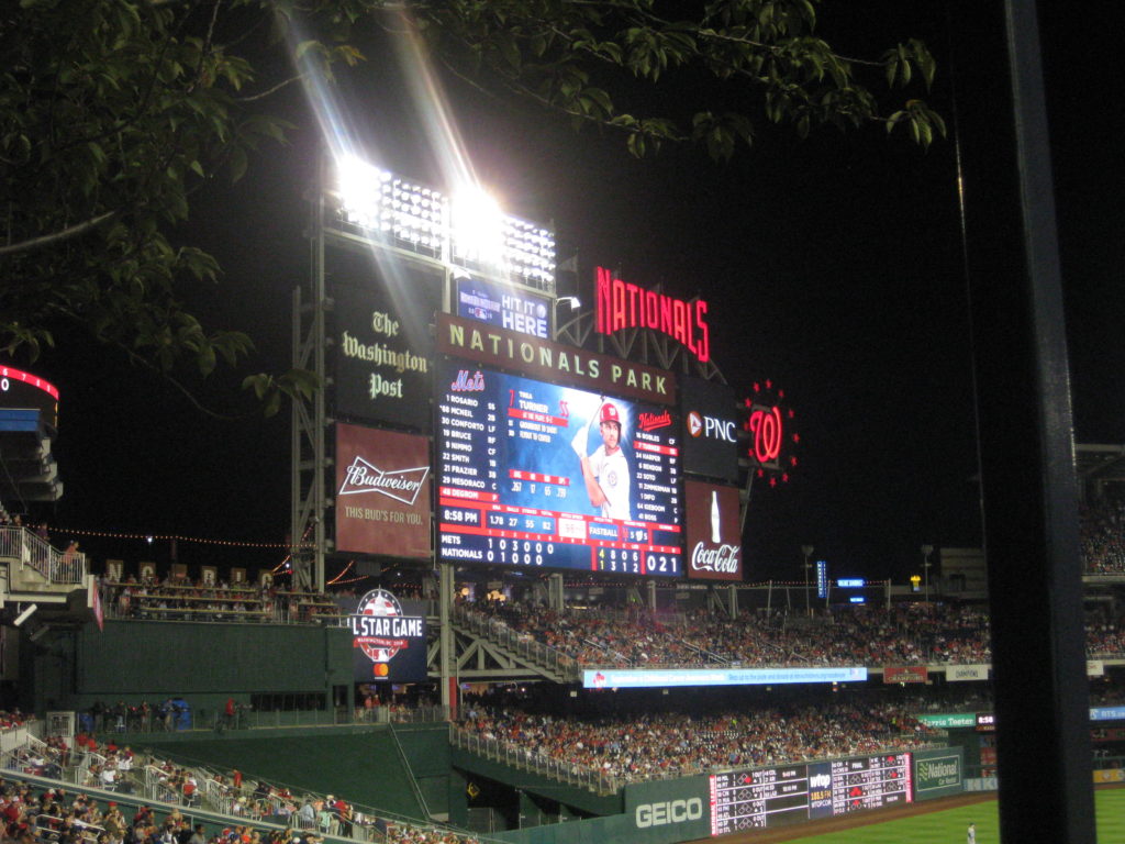 IMG 3167 1024x768 - New York Mets vs. Washington Nationals Baseball Game