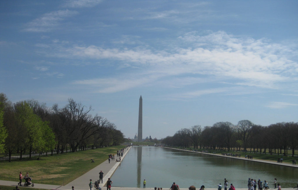 washington monument capitol dc 1024x653 - Washington D.C., Cherry Blossoms, and National Museum of African Art April 2019