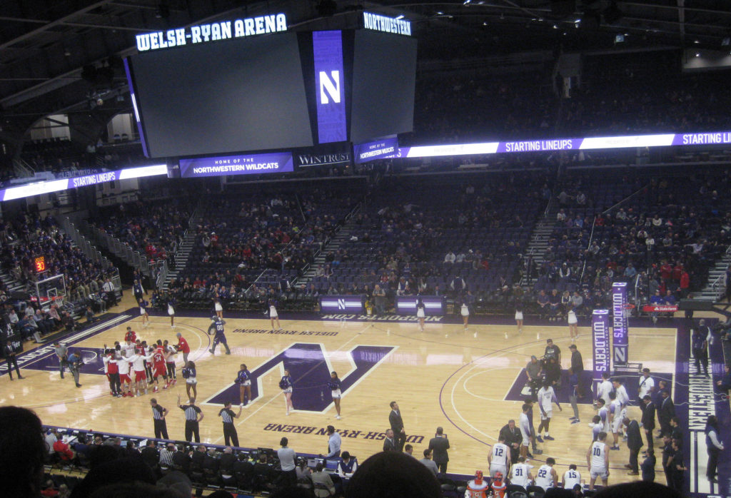 welsh ryan northwestern nebraska basketball 1024x698 - Nebraska vs Northwestern Basketball at Welsh-Ryan Arena 2020