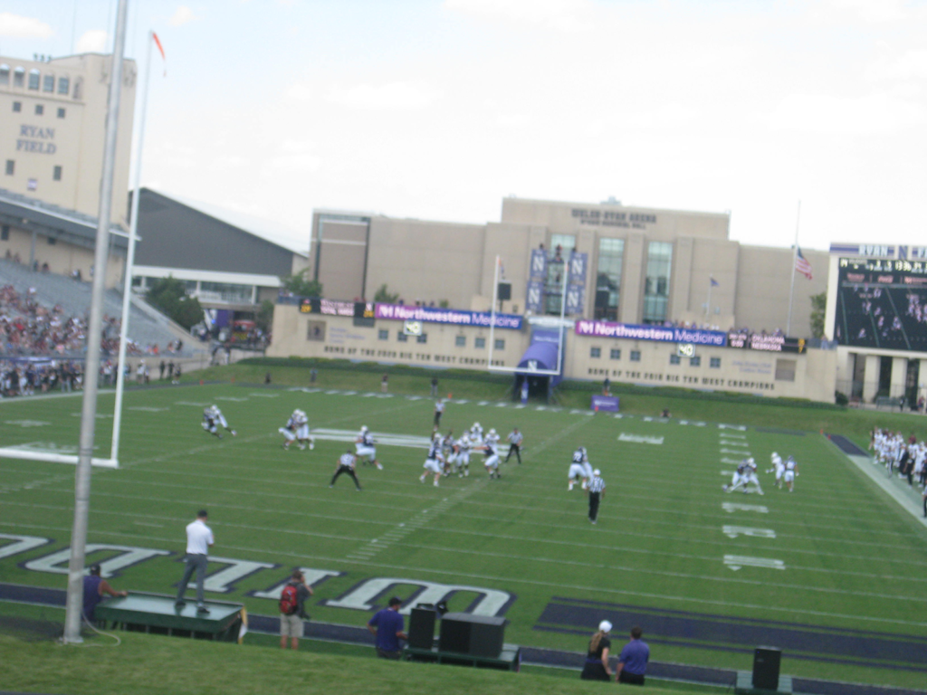 northwestern siu sept 2022 03 1024x768 - Southern Illinois vs Northwestern Football at Ryan Field 2022