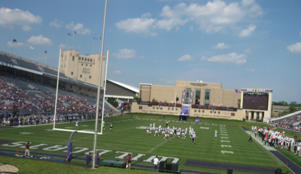 northwestern siu sept 2022 04 1024x593 - Southern Illinois vs Northwestern Football at Ryan Field 2022