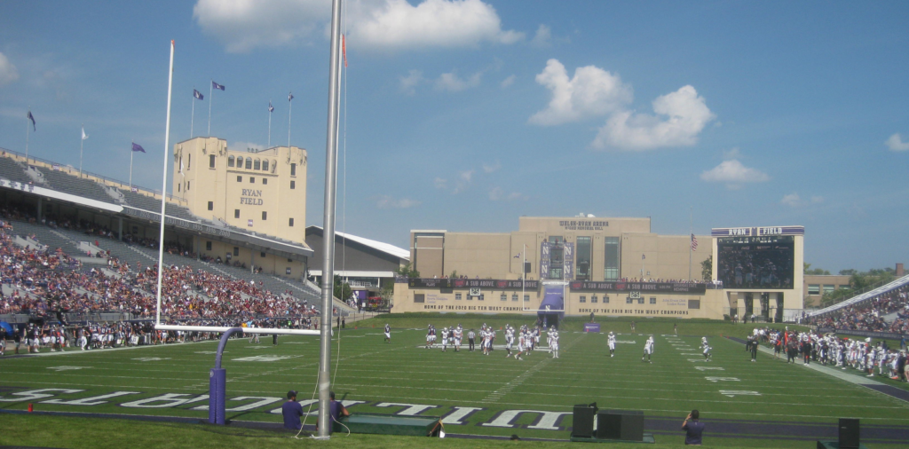 northwestern siu sept 2022 12 1024x506 - Southern Illinois vs Northwestern Football at Ryan Field 2022