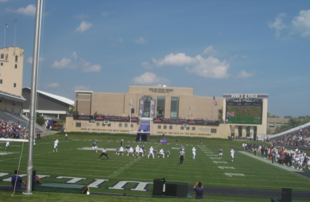 northwestern siu sept 2022 14 1024x668 - Southern Illinois vs Northwestern Football at Ryan Field 2022