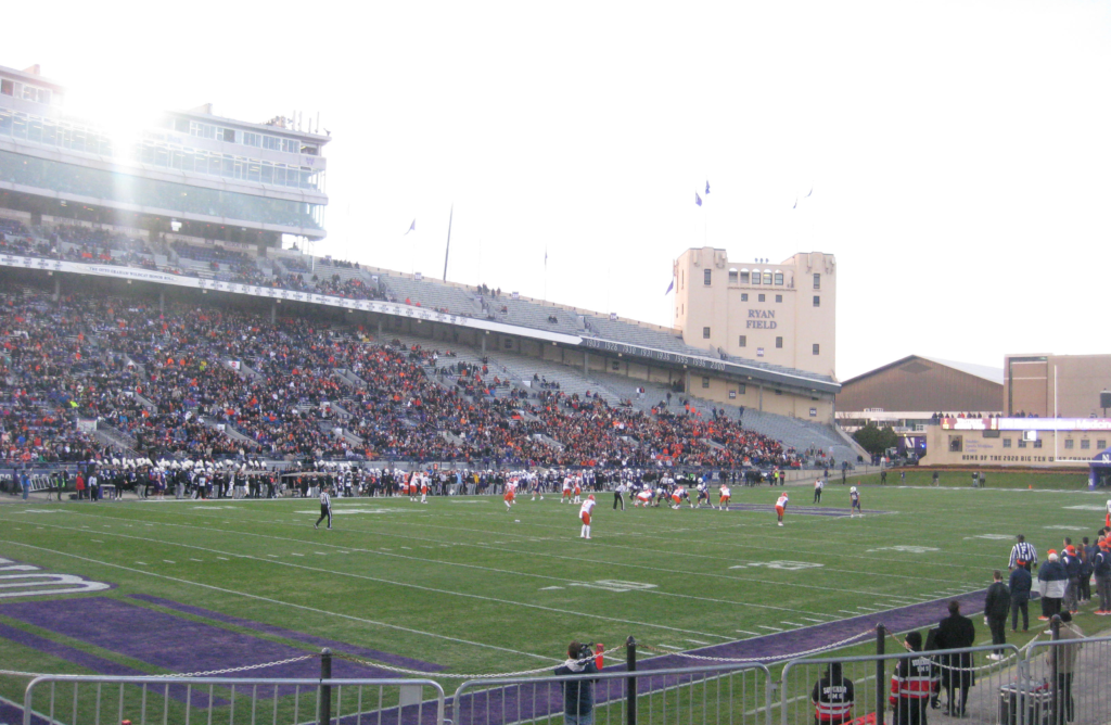 northwestern illinois football 2022 004 1024x668 - Illinois vs Northwestern Football at Ryan Field 2022