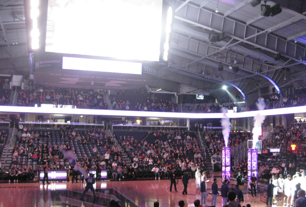 northwestern ohio state 004 1024x691 - Ohio State vs Northwestern Basketball at Welsh Ryan Arena 2023