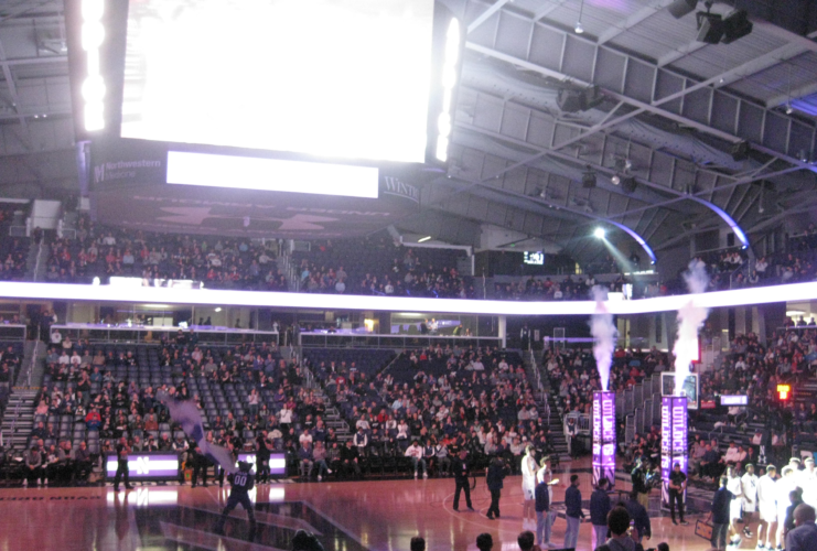 Ohio State vs Northwestern Basketball at Welsh Ryan Arena 2023