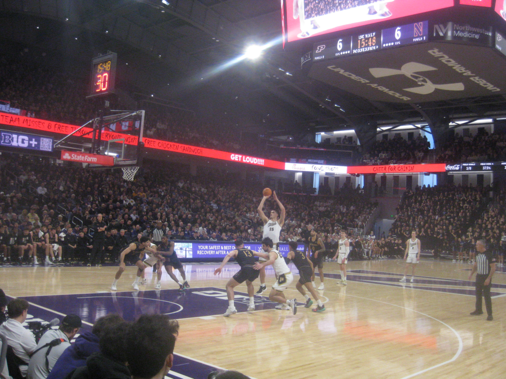 purdue northwestern basketball 2023 welsh ryan 012 1024x768 - Purdue vs Northwestern Basketball at Welsh Ryan Arena 2023