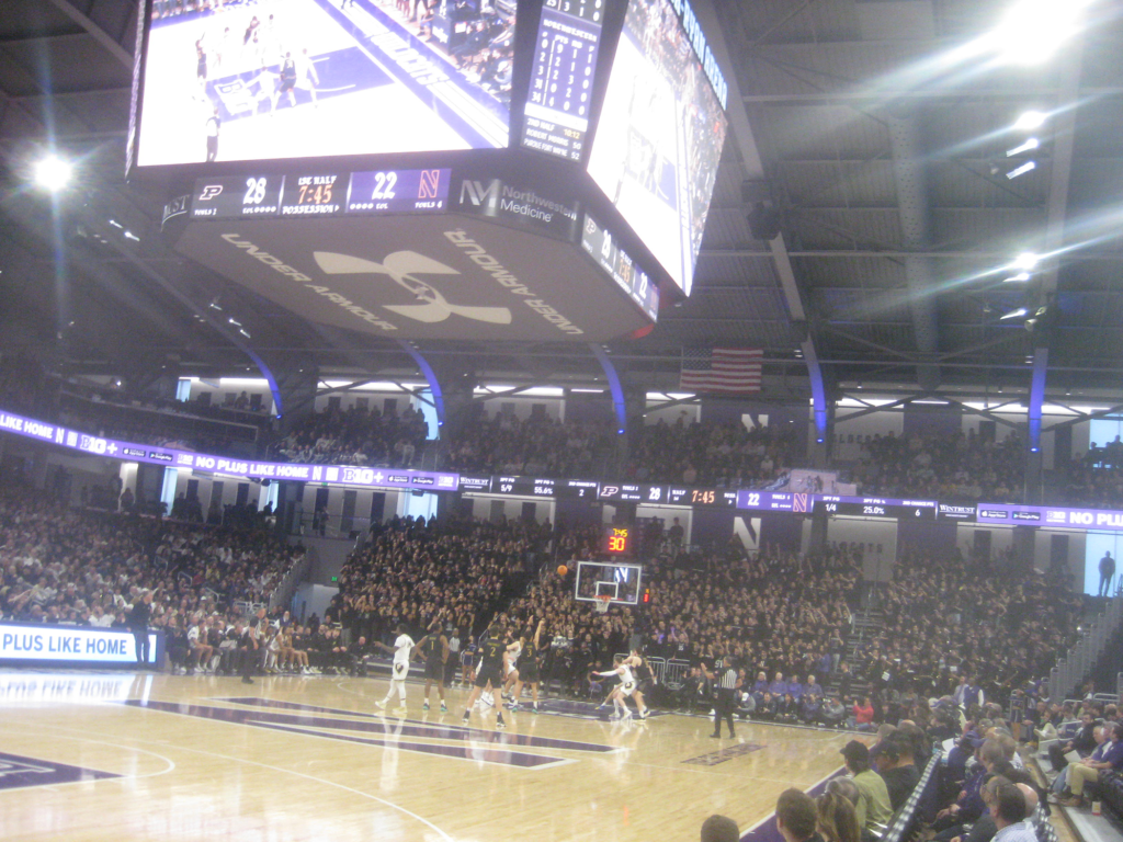 purdue northwestern basketball 2023 welsh ryan 016 1024x768 - Purdue vs Northwestern Basketball at Welsh Ryan Arena 2023