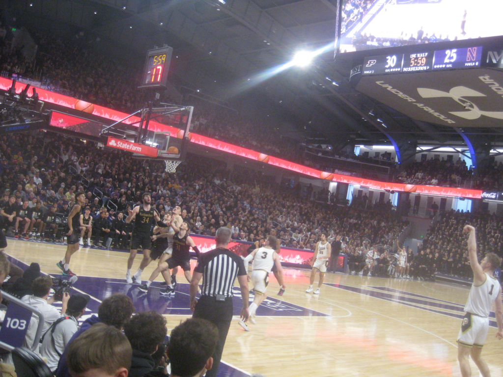 purdue northwestern basketball 2023 welsh ryan 017 1024x768 - Purdue vs Northwestern Basketball at Welsh Ryan Arena 2023