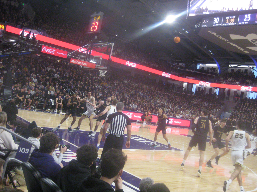 purdue northwestern basketball 2023 welsh ryan 018 1024x768 - Purdue vs Northwestern Basketball at Welsh Ryan Arena 2023