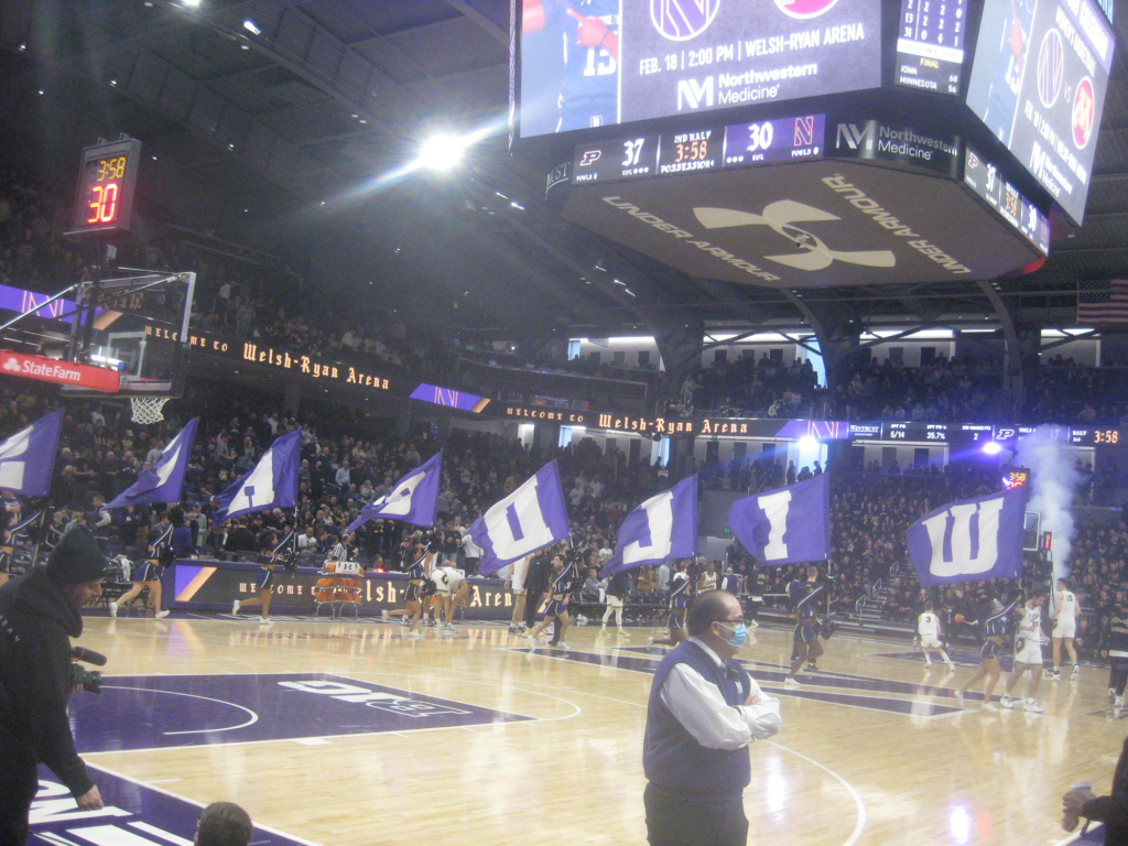 purdue northwestern basketball 2023 welsh ryan 021 1024x768 - Purdue vs Northwestern Basketball at Welsh Ryan Arena 2023