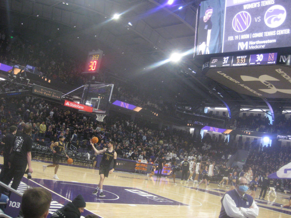 purdue northwestern basketball 2023 welsh ryan 022 1024x768 - Purdue vs Northwestern Basketball at Welsh Ryan Arena 2023