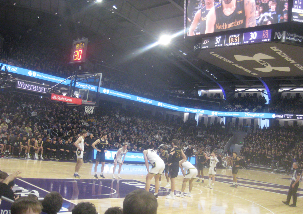 purdue northwestern basketball 2023 welsh ryan 025 1024x724 - Purdue vs Northwestern Basketball at Welsh Ryan Arena 2023