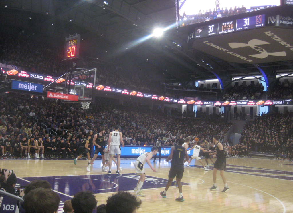 purdue northwestern basketball 2023 welsh ryan 027 1024x746 - Purdue vs Northwestern Basketball at Welsh Ryan Arena 2023