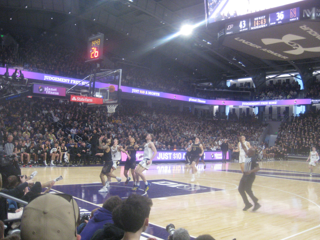 purdue northwestern basketball 2023 welsh ryan 030 1024x768 - Purdue vs Northwestern Basketball at Welsh Ryan Arena 2023