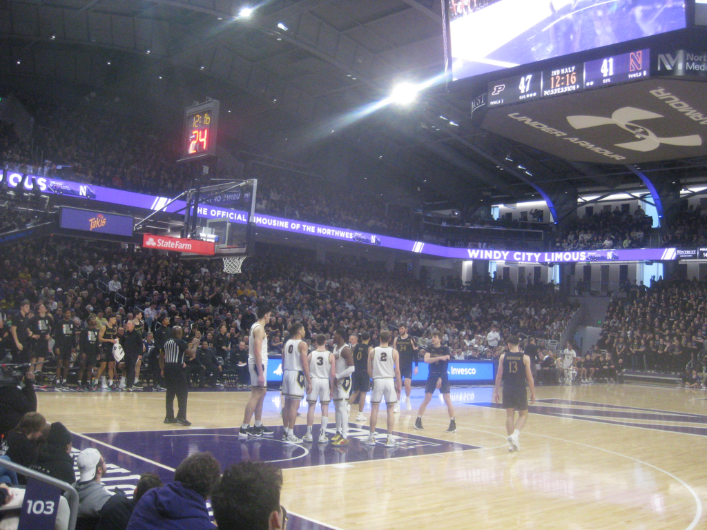 purdue northwestern basketball 2023 welsh ryan 032 1024x768 - Purdue vs Northwestern Basketball at Welsh Ryan Arena 2023