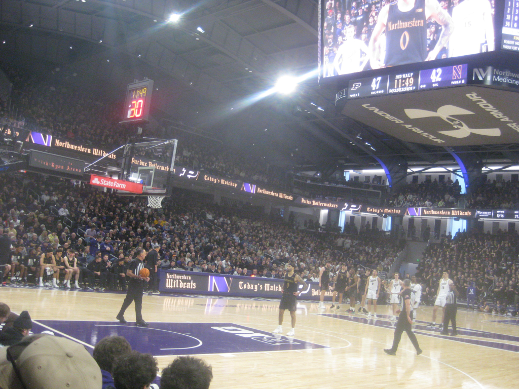 purdue northwestern basketball 2023 welsh ryan 034 1024x768 - Purdue vs Northwestern Basketball at Welsh Ryan Arena 2023