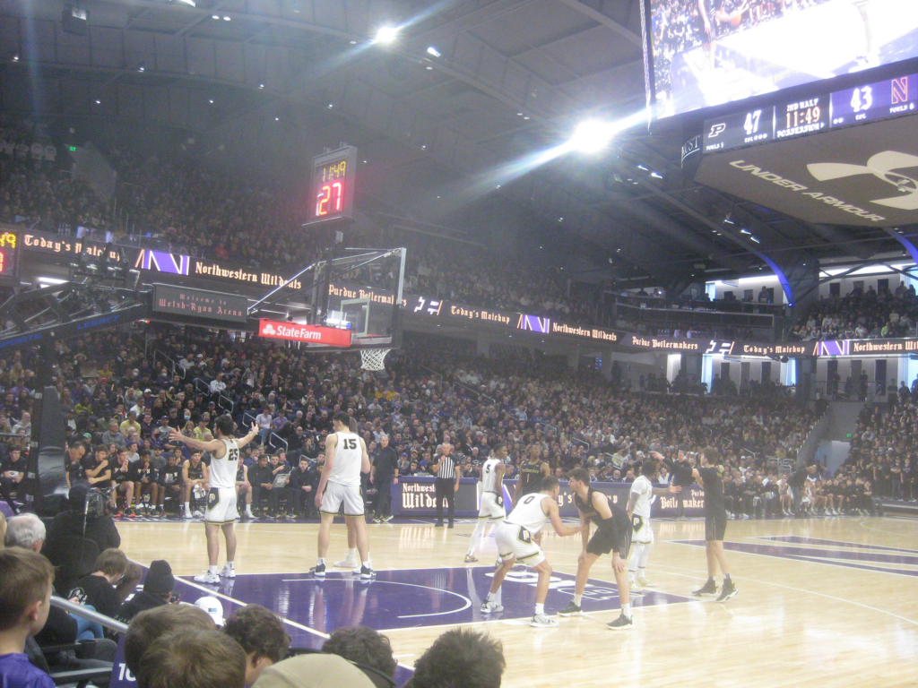 purdue northwestern basketball 2023 welsh ryan 035 1024x768 - Purdue vs Northwestern Basketball at Welsh Ryan Arena 2023