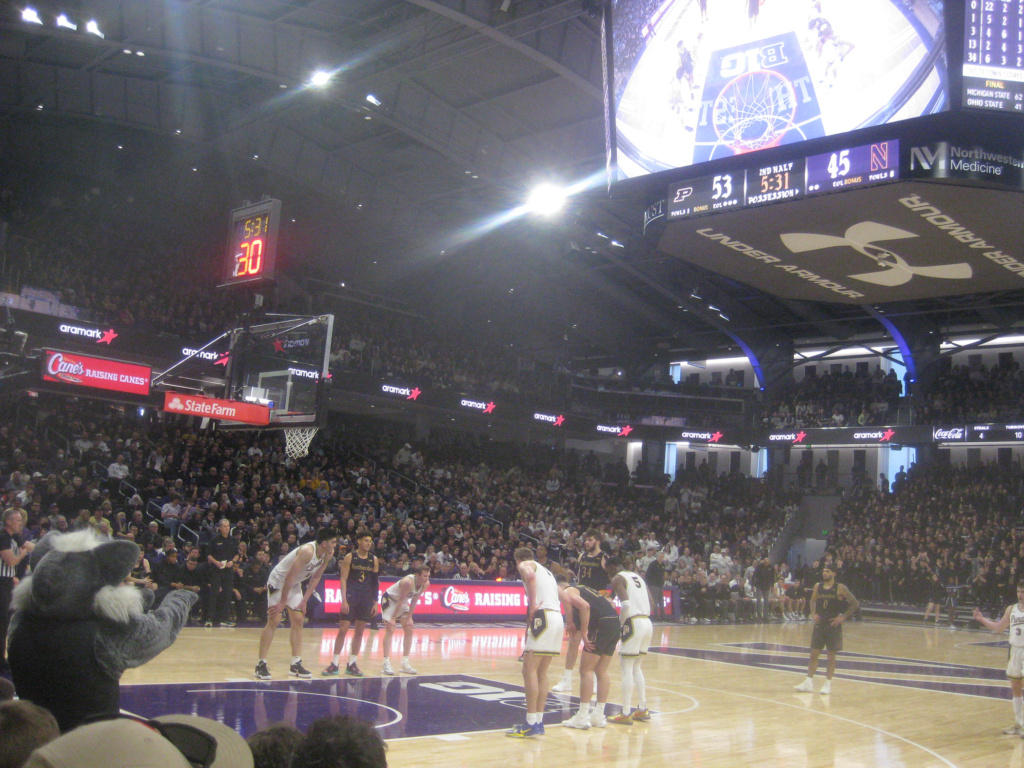 purdue northwestern basketball 2023 welsh ryan 039 1024x768 - Purdue vs Northwestern Basketball at Welsh Ryan Arena 2023