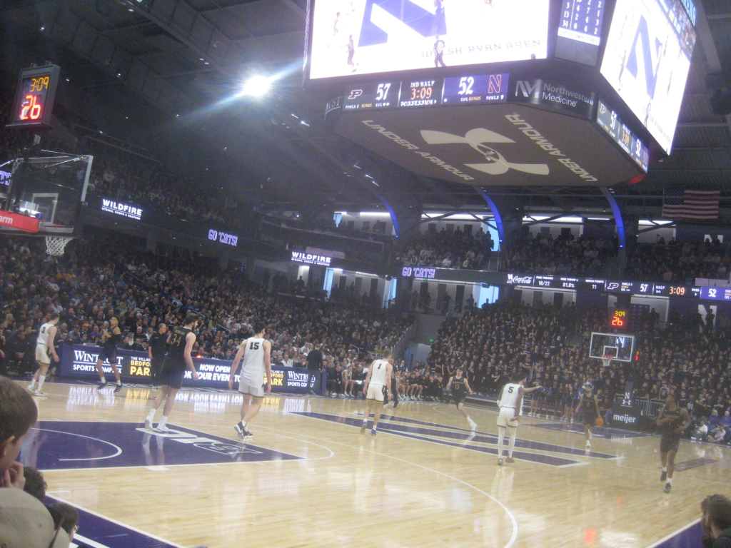 purdue northwestern basketball 2023 welsh ryan 041 1024x768 - Purdue vs Northwestern Basketball at Welsh Ryan Arena 2023