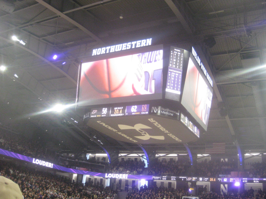 purdue northwestern basketball 2023 welsh ryan 042 1024x768 - Purdue vs Northwestern Basketball at Welsh Ryan Arena 2023