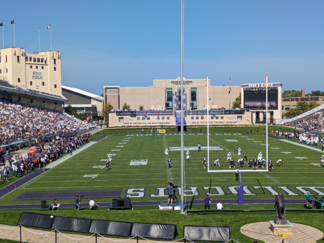 Penn State vs Northwestern Football at Ryan Field 2023