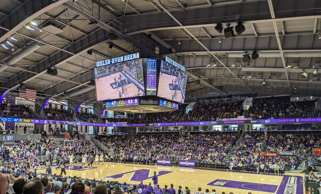 northwestern penn state basketball 2024 four 1024x620 - Penn State vs Northwestern Basketball at Welsh Ryan Arena 2024