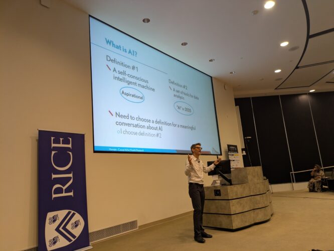 Reflections from the AI in Healthcare Conference 2025 at Rice University